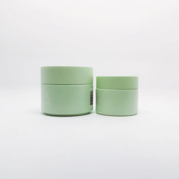 luxury pink cosmetic 50ml 100ml glass jar and lid colored glass jars cosmetic skin care jars