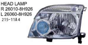 215-11a4 Oem 26010-8h926 26060-8h926 For Nissan X-trail 01'-03 