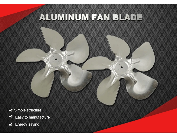 Propeller Metal Electric Motor, 5"-20", Aluminum, Fan - detail 4