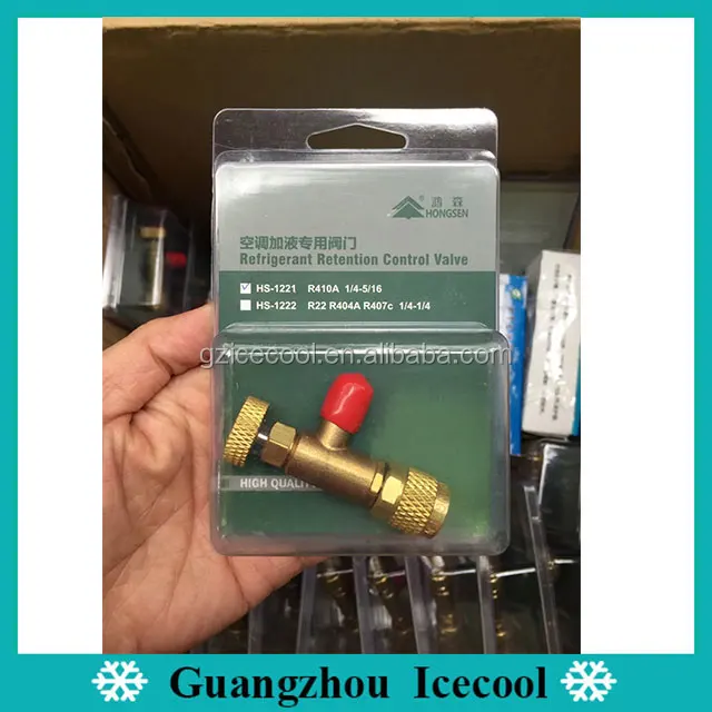 Household Refrigerant Tool Retention Control Valve Air Condition Charging Pro 
