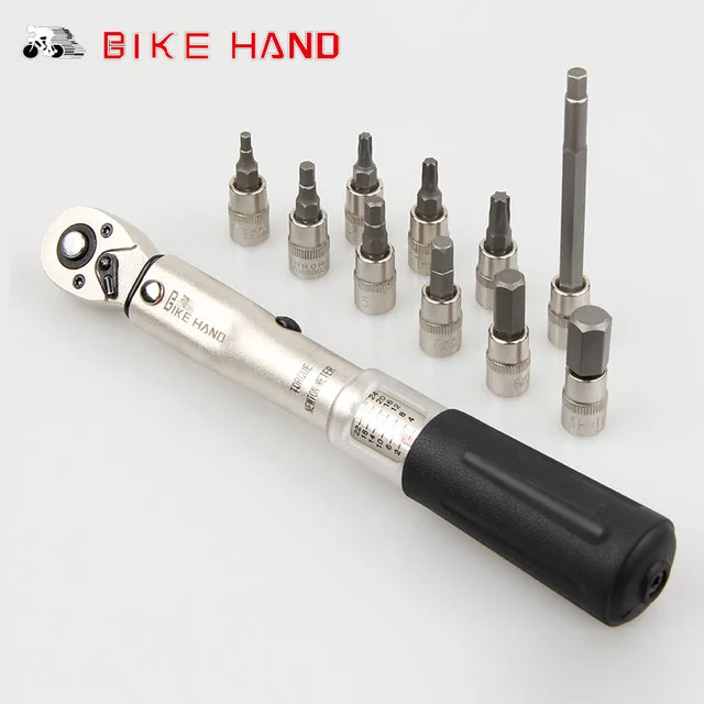 18pcs/Set Bicycle Repair Tools Kit Adjustable Ratchet Torque Wrench Extension Rod Bit High Precision Spanner 2-15nm 2-20nm 