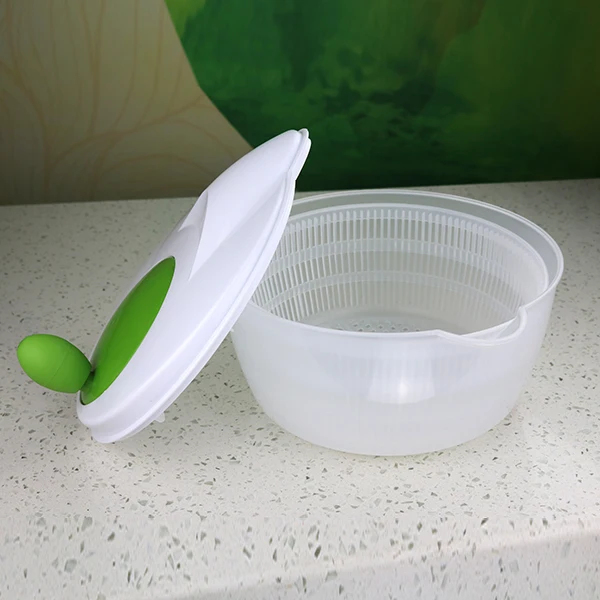 Crank Handle Salad Maker Powered Salad Tosser Water Leak Salad Spinner -  China Meat Chopper and Manual Food Processor price