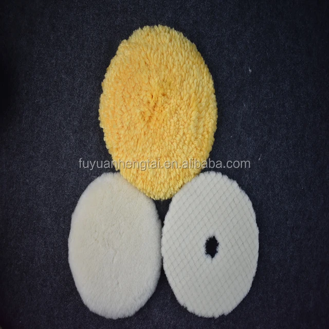 Натуральная Накладка для полировки шерсти для полировки мрамора и автомобиля