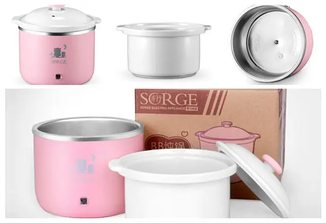 Hot Sell Novelty Pink Iron Ceramic Crock Pot Slow Cooker - Buy Hot Sell  Novelty Pink Iron Ceramic Crock Pot Slow Cooker Product on