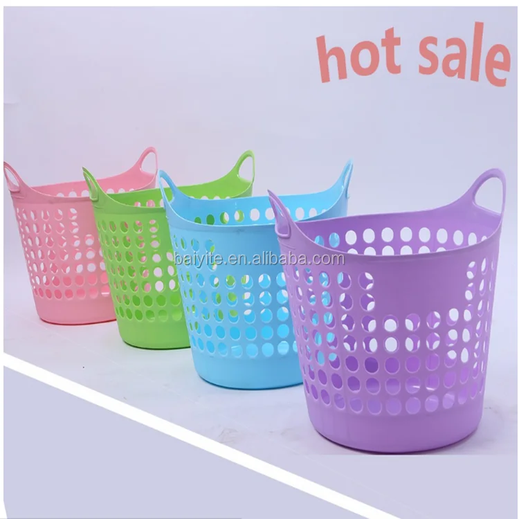 Wholesale Sustainable Light and Convenient Kitchen Plastic Basket Storage