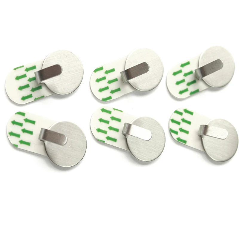 Prodigy HT09 Adhesive Removable Metal Hook Stainless Steel Hook Ceiling  Hook for Hanging Wall