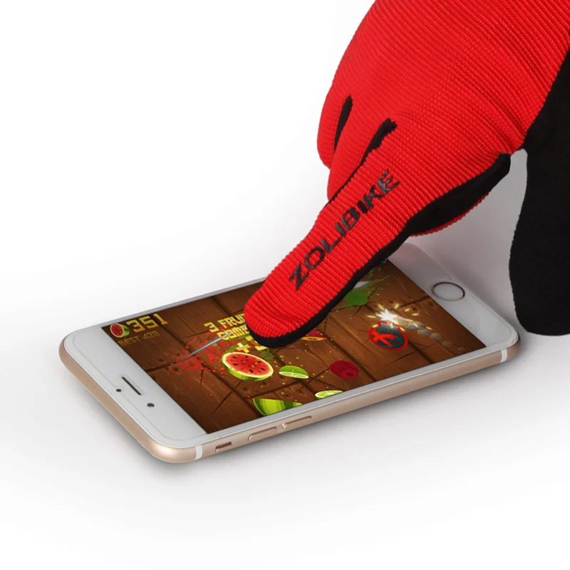 
ZOLi ZL2320 Аксессуары для велосипеда полный палец перчатки для велосипедистов 