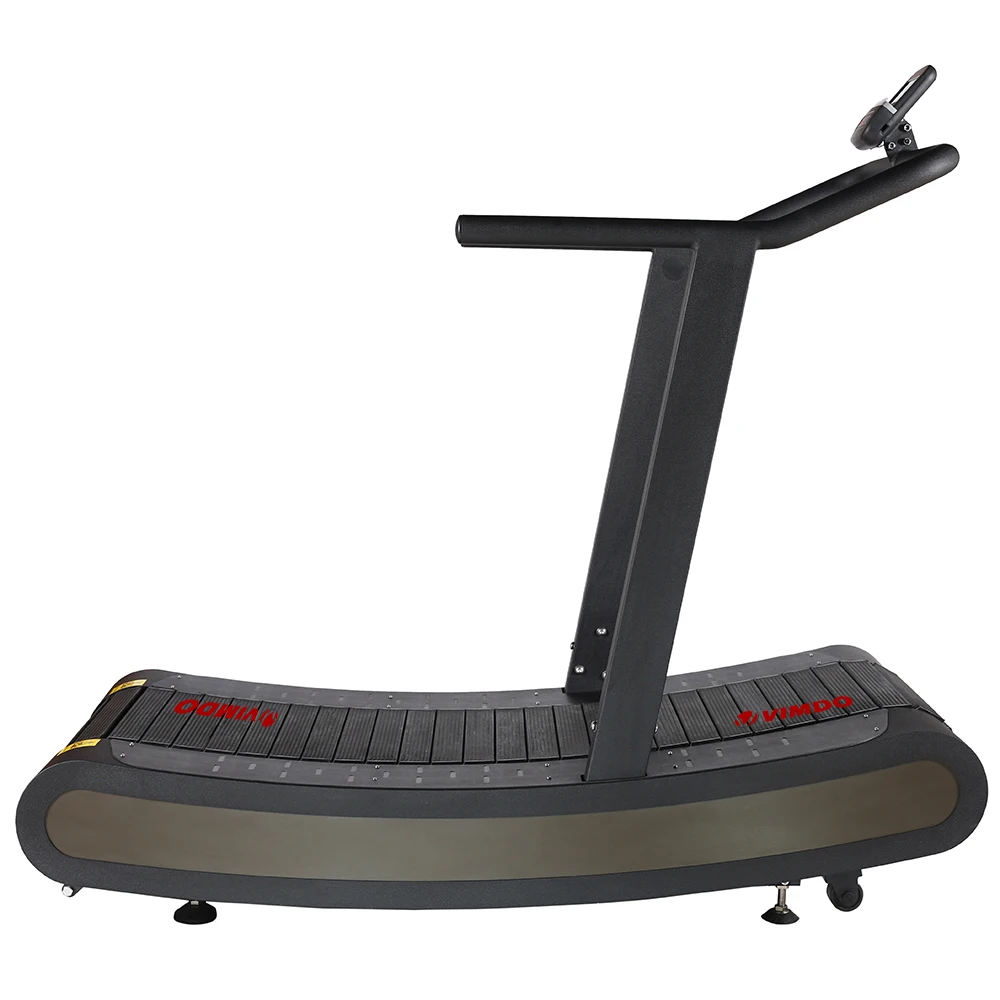 
Vimdo New VC02 Factory непосредственно низкошумная самогенерирующаяся деревообрабатывающая Коммерческая ручная изогнутая беговая дорожка для продажи 