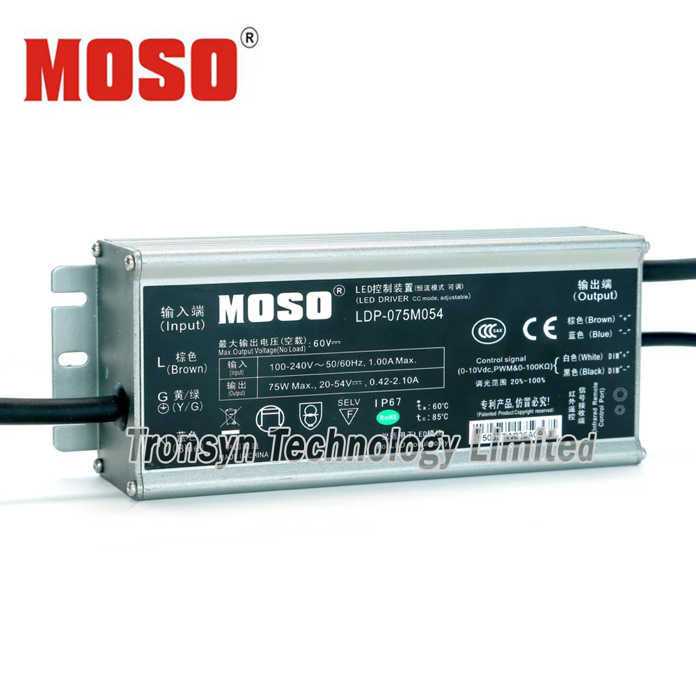 Wholesale 75W Programmable Driver LDP-075R054 LED Power Supply Moso Adaptor With 90~305Vac Full Range Input Voltage From m.alibaba.com
