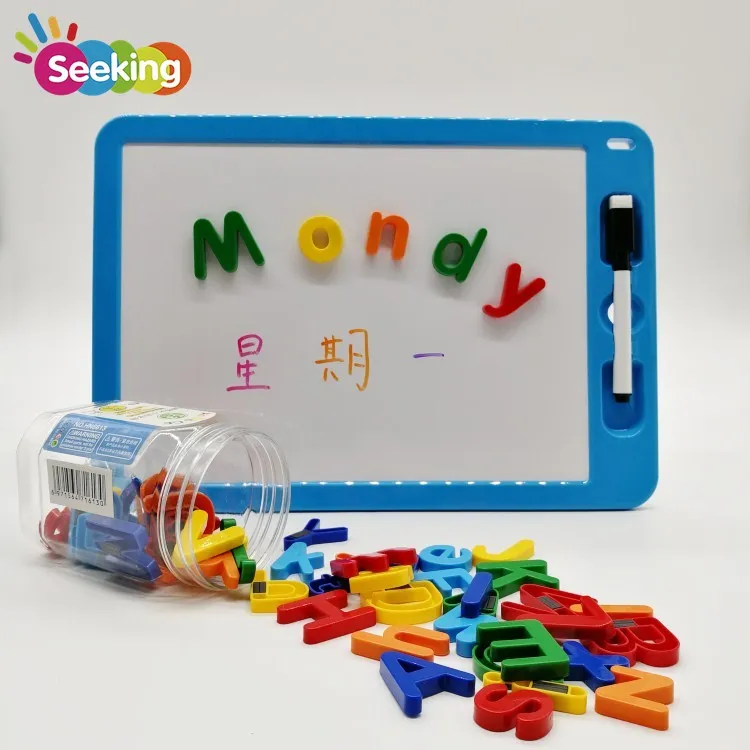 Whiteboard Letters Numbers Alphabet Abc 123 Fridge