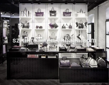 Bolsas De La Tienda De Muebles De Estante De Exhibición En Bolsas De La