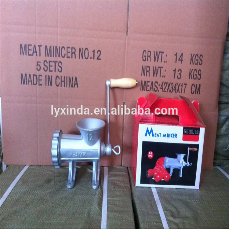 High Quality Handle Operating Meat Grinder Meat Mincer