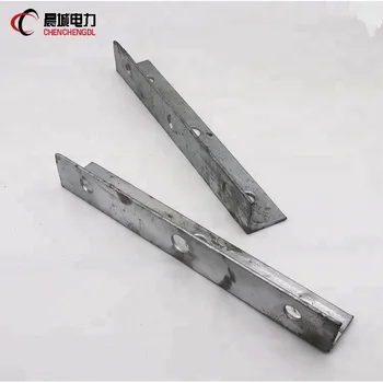 Galvanized Steel Cross Arm For Overhead Electrical Power Transmission ...