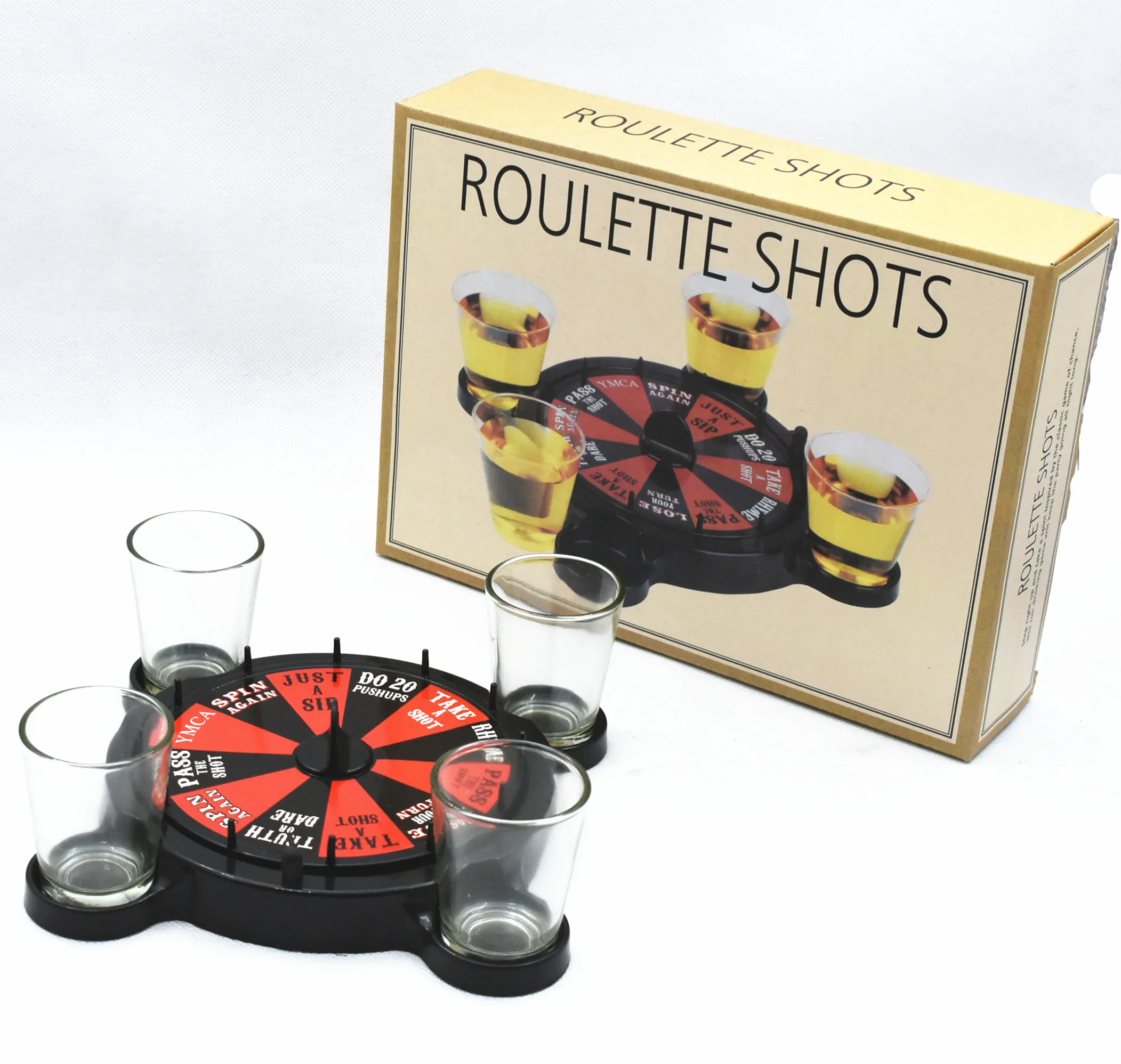Plastic Test Game Drinking Roulette