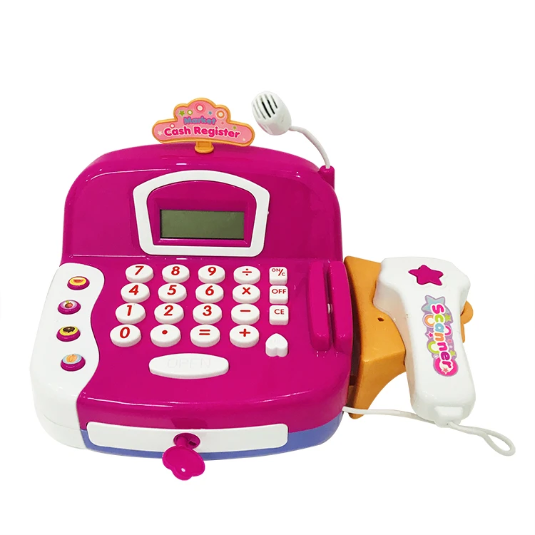 
 Оптовая продажа, новый продукт, детский кассовый аппарат, игрушка с подсветкой и музыкой  