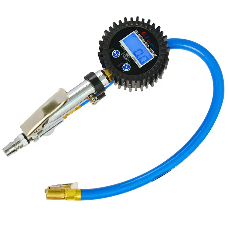 
Инструменты для ремонта шин автомобиля, инфлятор с манометром, жк цифровой манометр с резиновым шлангом 