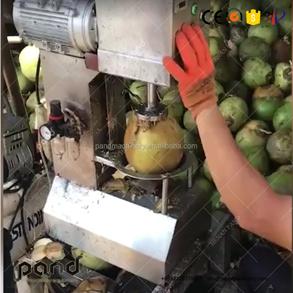 110V 220V Automatic Green Coconut Peeler Peeling Machine/coconut Skinning Machine/stripping Machine - Image 3