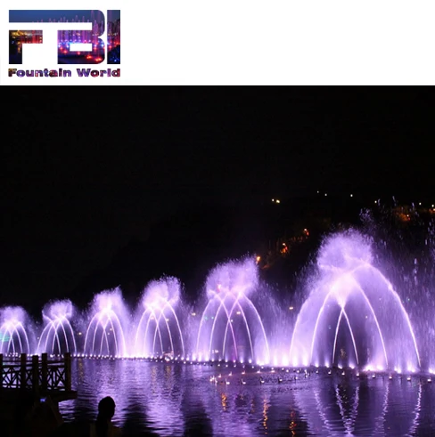 Cascade Nozzles for Water Projection Screen Outdoor Large Size Water Screen Movie Show Fountains Project