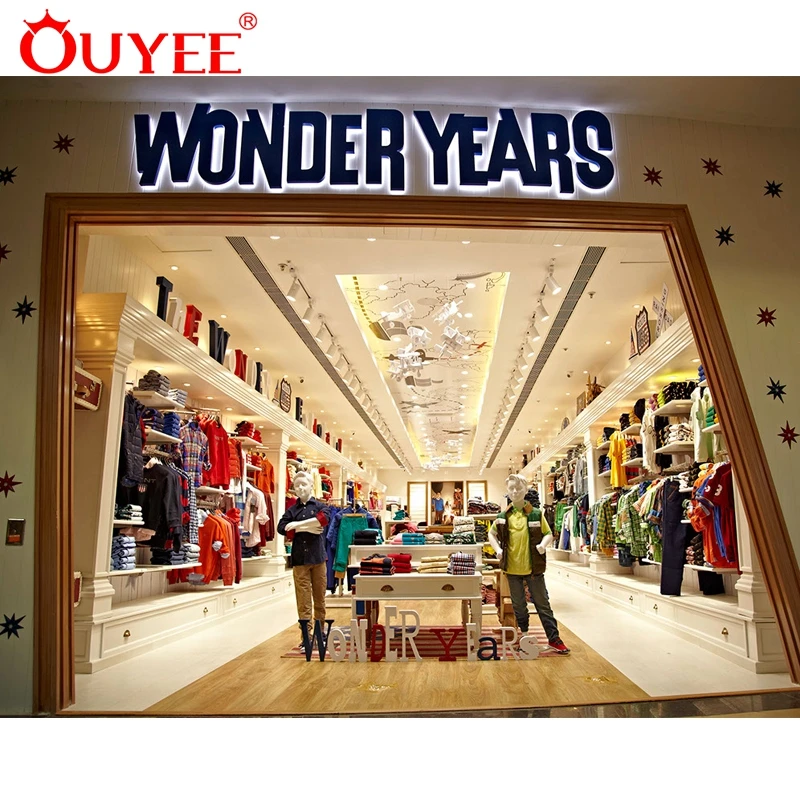 Clothing Shop Interior Display Baby Clothes Shop Decoration Kids Clothing  Store Interior Design
