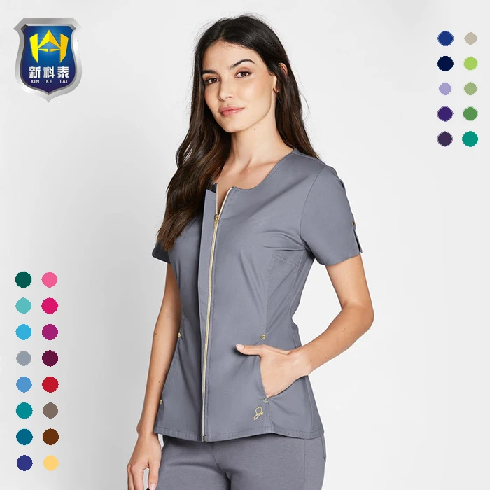 Ropa De Trabajo Para Uñas,Ropa De Spa,Uniforme De Ropa Cosmética Para Salón  De Belleza - Buy Salón De Belleza Uniforme,Salón De Uñas Uniforme,Salón  Uniforme Product on 