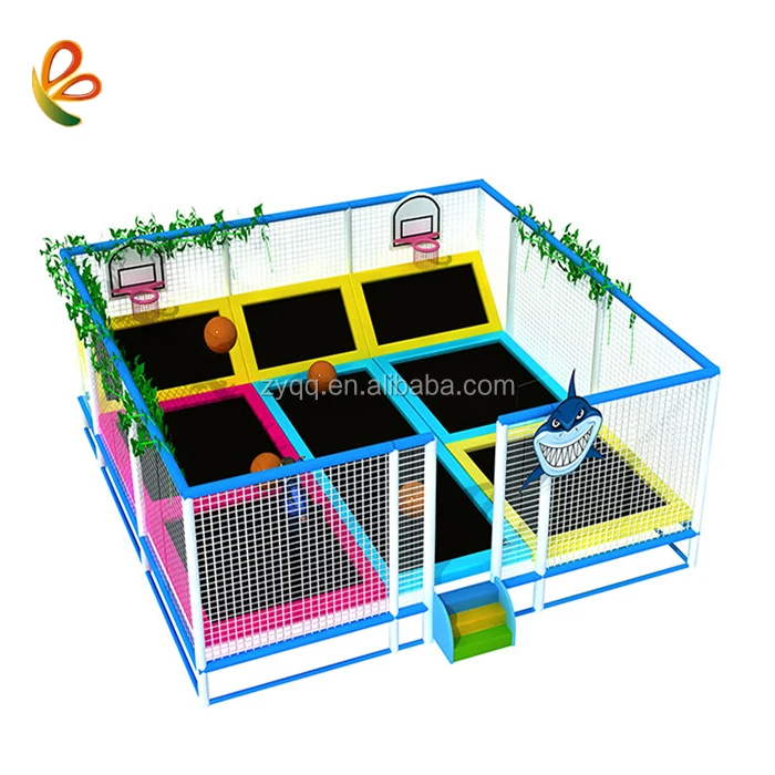 Customized Size Interactive Mini Indoor Trampoline Park Equipment