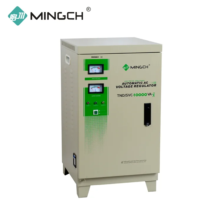 MINGCH TND Series 30 Kv 20 Kv 15 Kv Single Phase Ac Automatic Servo Voltage Stabilizer