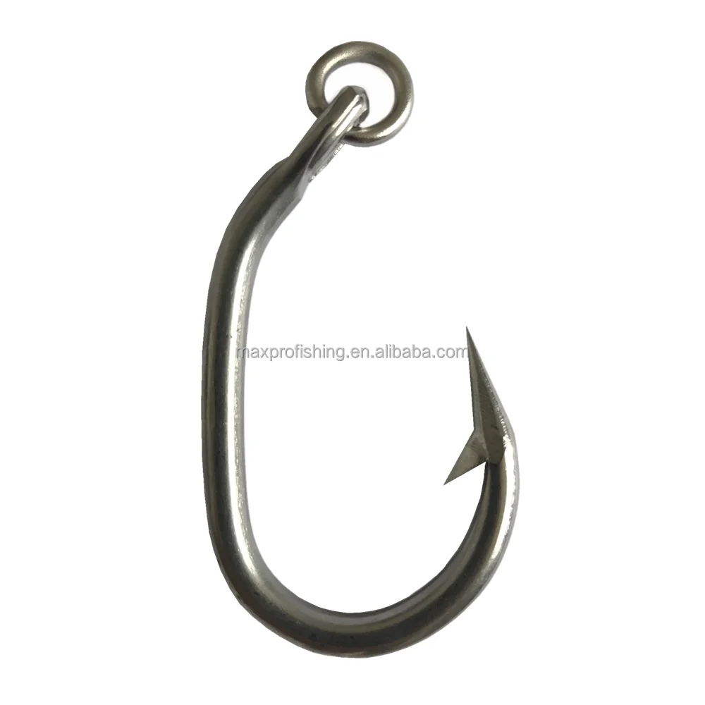 commercial tuna fishing hooks Mustad 39965D Circle 100pk  TackleWest these heavy duty assist hooks are tied with a feather dressing and Mylar flash to provide a little extra flare to your presentation that could potentially make all the difference. Japan Material Commercial Longline Stainless