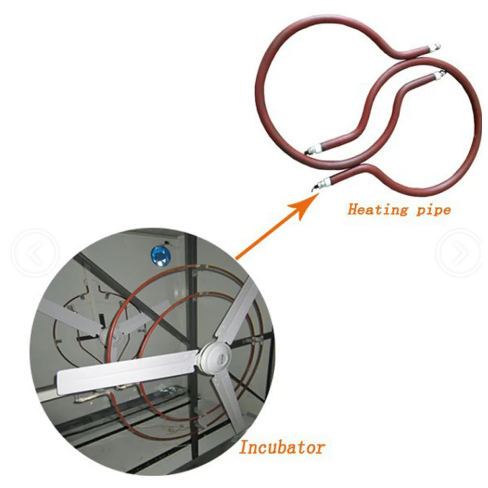 电动200 w 柔性热管双面开放式真空管陶瓷加热管用于鸡蛋孵hat - buy 