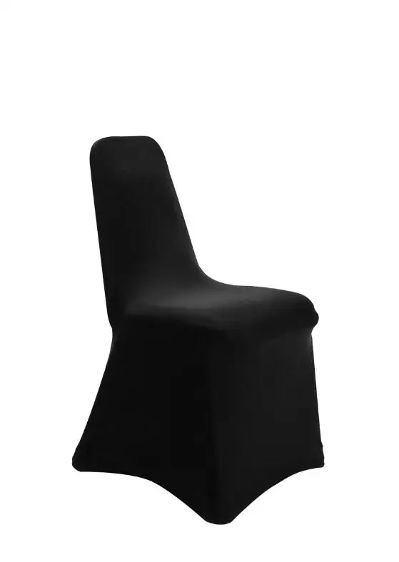 Черный спандекс покрывало для стула