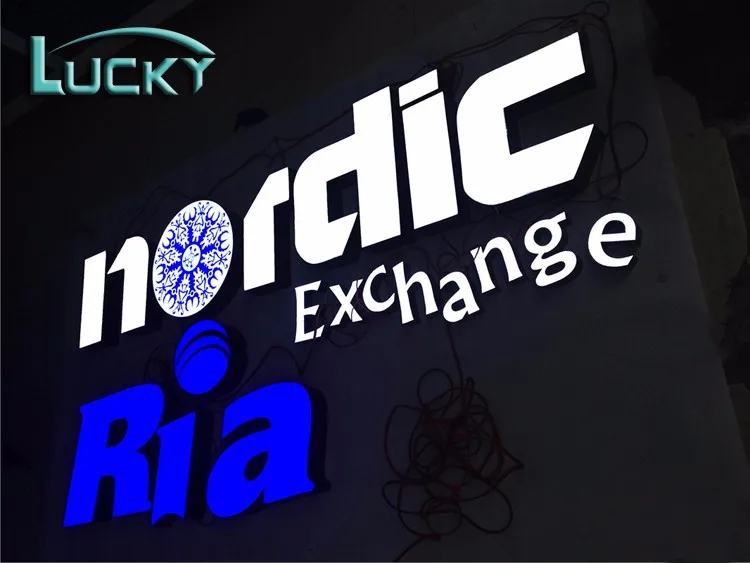 Epoxy Resin Signs - Customized LED Channel Letter Signage