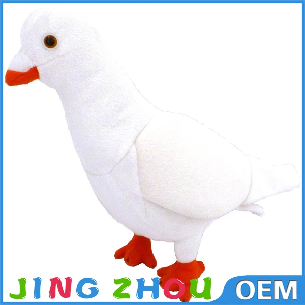 Realistic White Dove Plush Toy - Perfect Gift for All Ages