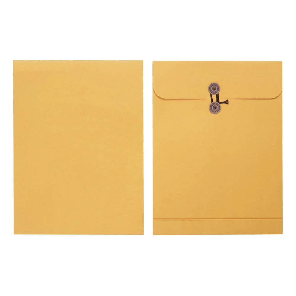 Carpeta de presentación premium tamaño A4 | Cierre con cinta personalizada | Sobre de documento de lujo para regalos corporativos