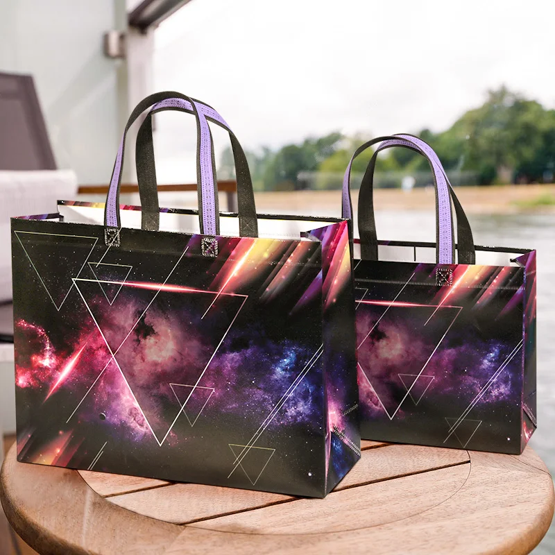 
 Дорогая Нетканая Сумка-тоут для покупок с принтом логотипа на заказ  