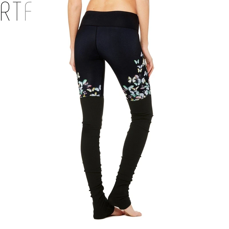 Over Heel Sexy Trample Feet Stirrup Leggings for Yoga Pants