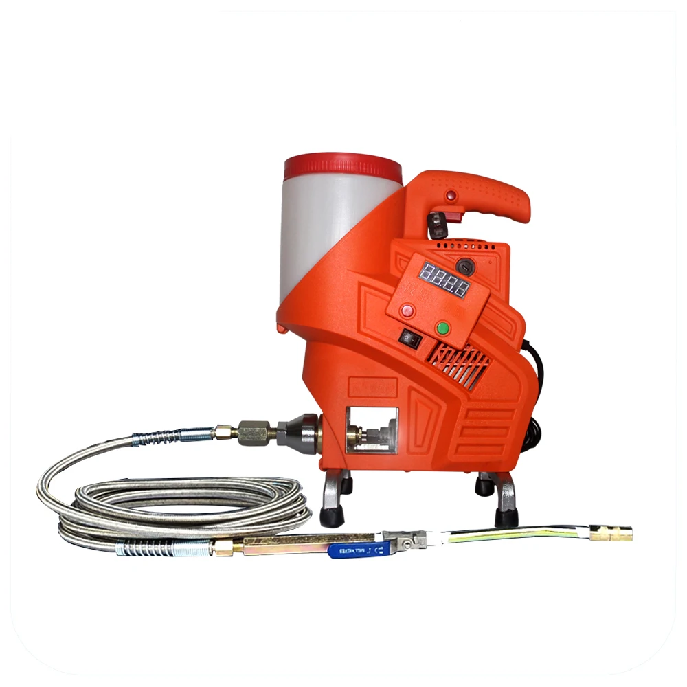Concrete Injection Grouting Machine Epoxy  Polyurethane  Pu Foam Waterstop High Pressure Grout Pump  for Crack Repair