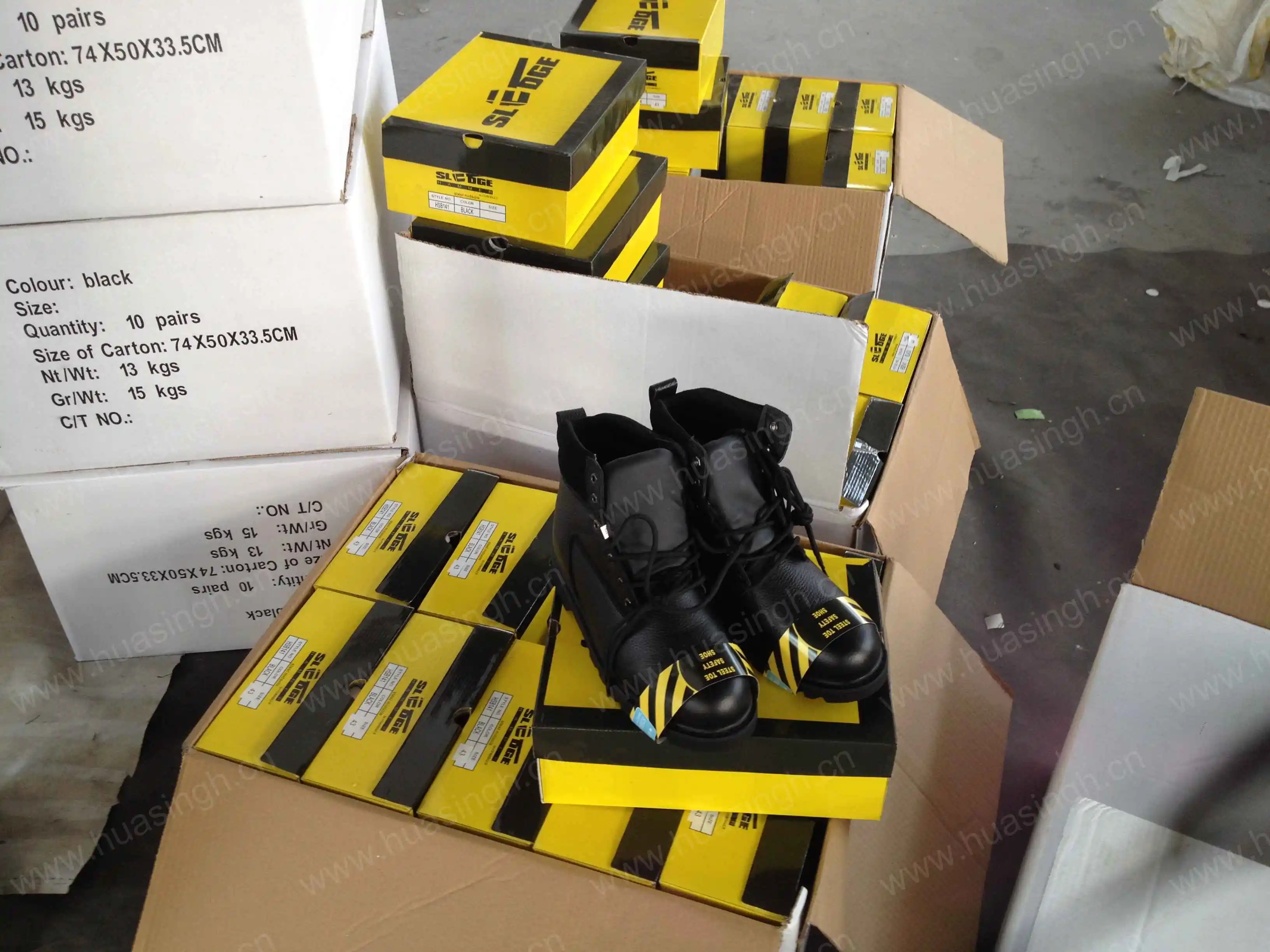 Packaging & shipping specifications