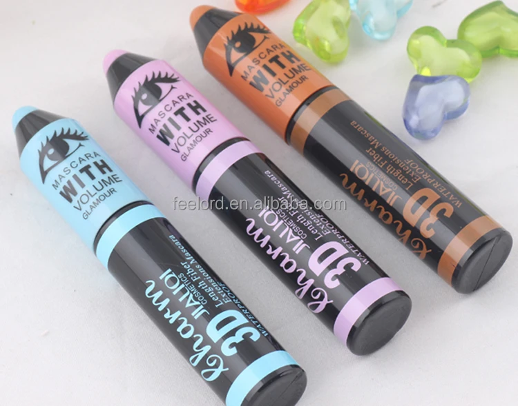 Горячая Распродажа, водостойкая трехмерная волокнистая тушь для ресниц
