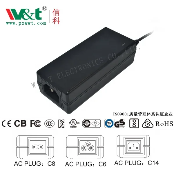 
Адаптер питания, универсальный переменный ток-вход, 24 В, 3,75 А, 90 Вт, 75 Вт, для ноутбуков и настольных ПК 