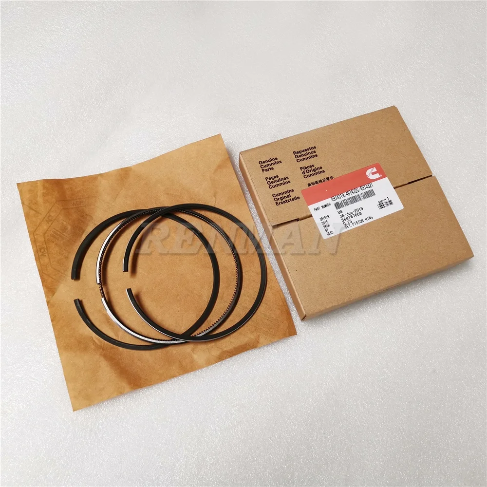 Cummins ISM11 QSM11 M11 Engine Piston Ring Set 4974319 4974320  
