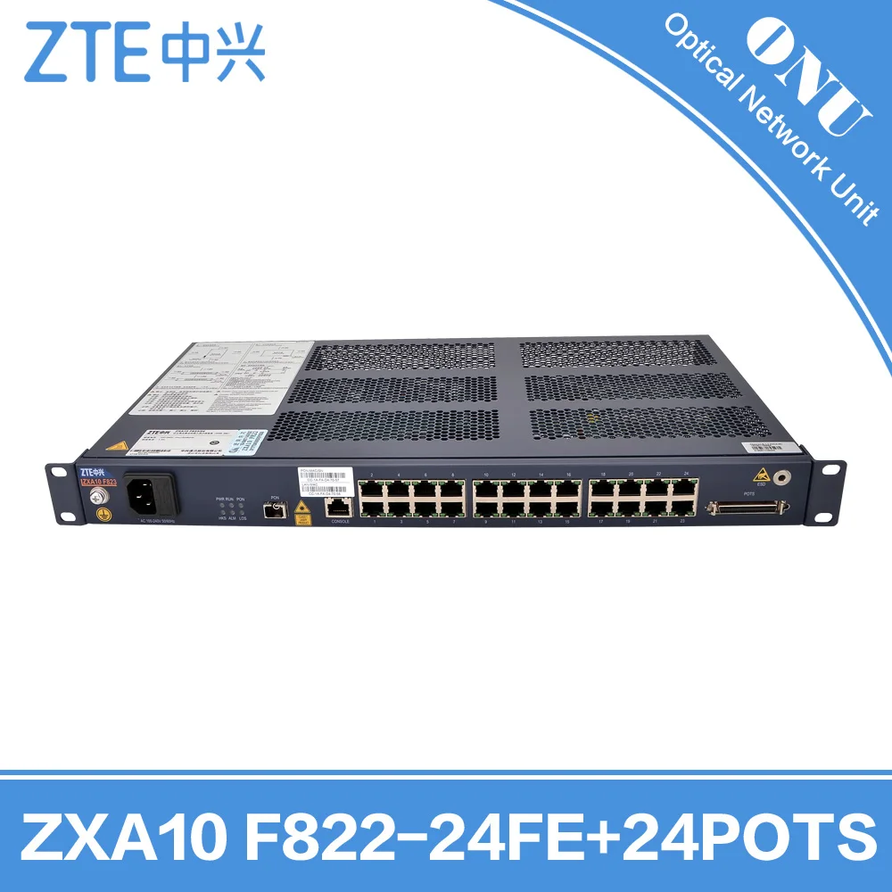 zte zxa10 f822 poe gpon epon mdu onu zte f822-16 f822-24fe 24