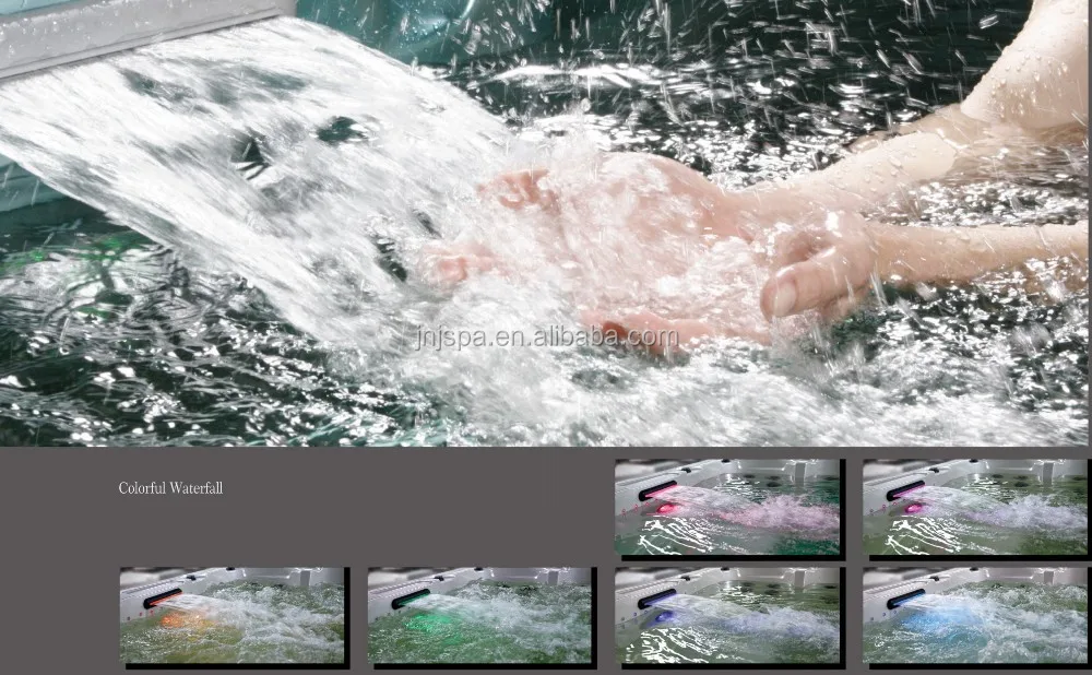 Europe Style Outdoor Spa Pool with Comfortable and Roomy Seats