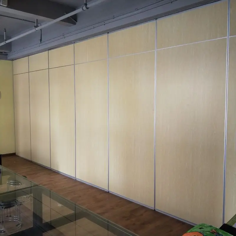 Modern Design RTS Folding Movable Soundproof Partition Wall for Banquet Hall Sliding Movable Partition Walls Cost