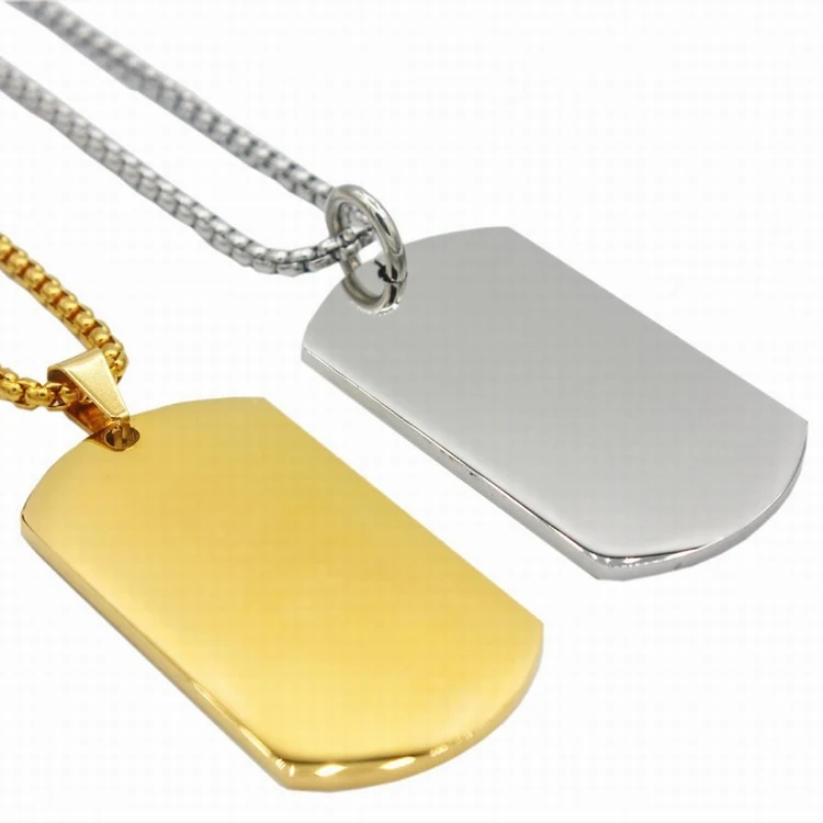 High Quality Mirror Finish Stainless Steel Blank Custom Wholesale Dog Tags Buy Wholesale Dog