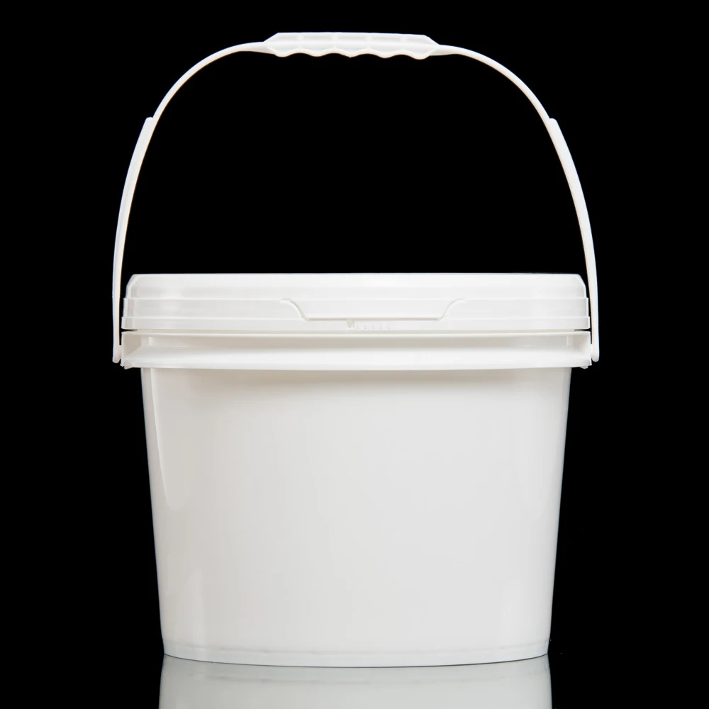 Plastic Round Bucket 8 to 11l Paint TW Water Container Heat Transfer Printing/screen Printing 10 Litters 8 to 11 Liter