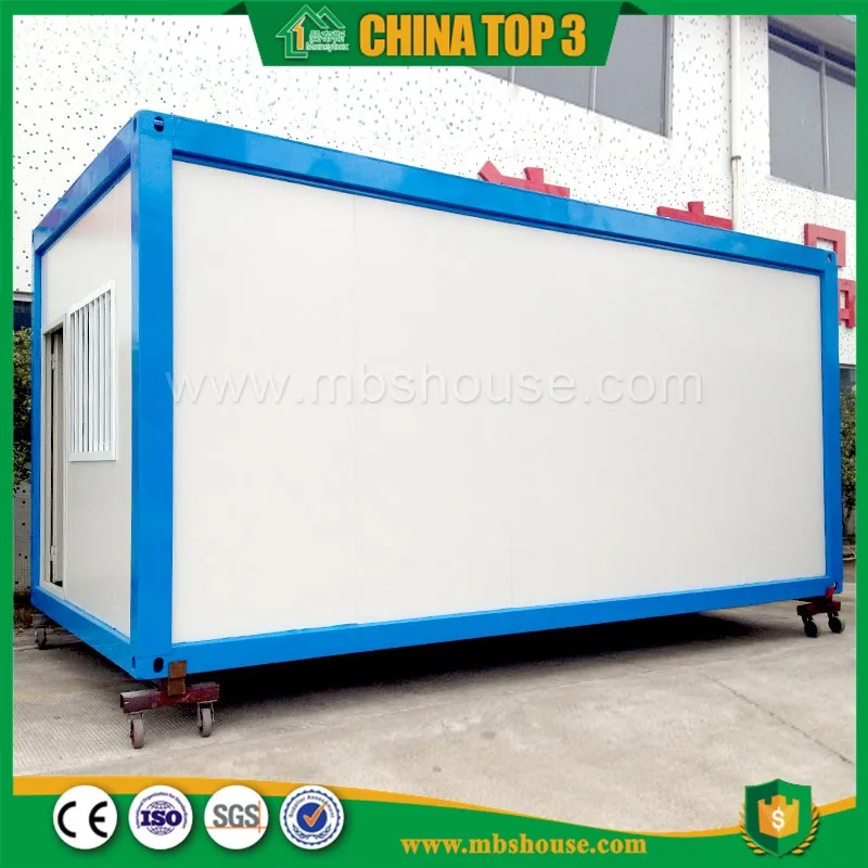 Prefabricated Tiny House on Wheels Polyurethane Sandwich Panel Containre House