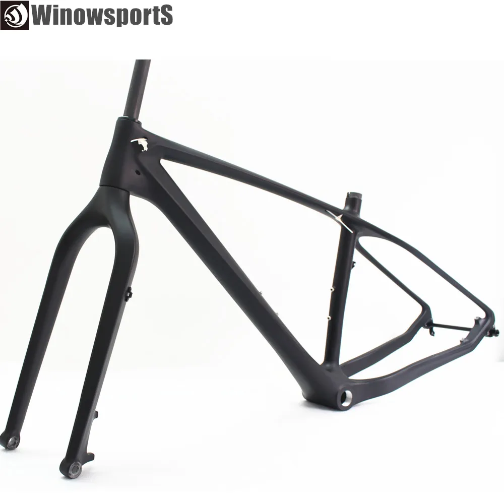 carbon fat bike frame