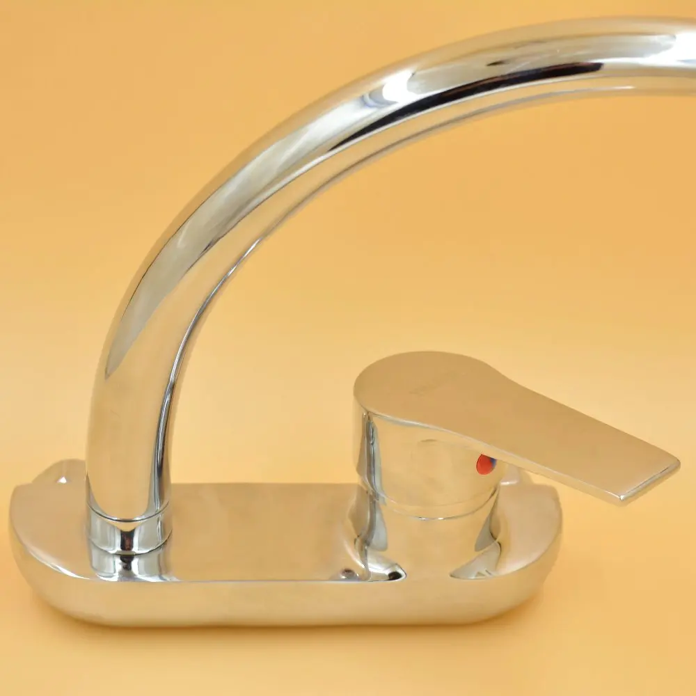 Hot Sale High Quality Zinc Single Handle Wall Mounted Kitchen Sink Faucet Mixer Buy Kitchen Sink Faucet