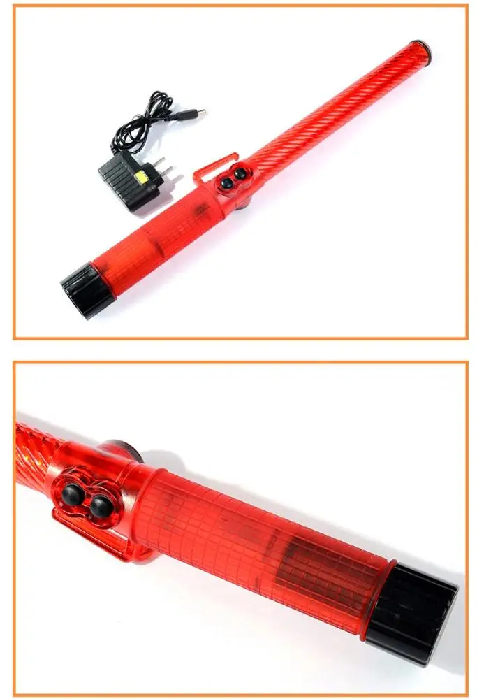 Три цвета полиции использование жезл регулировщика с подсветкой