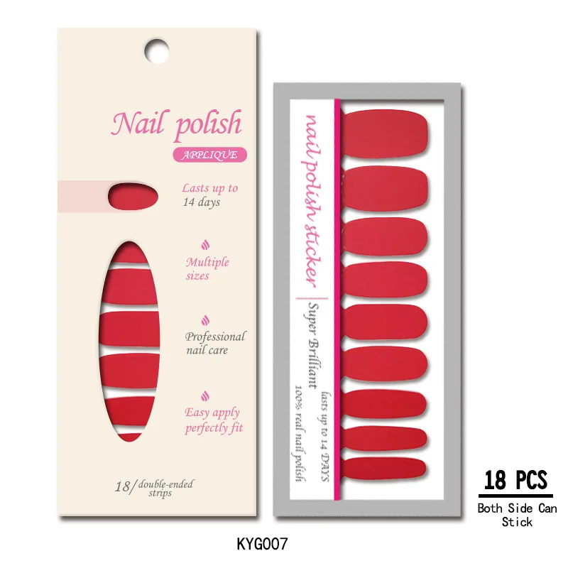 
KIKILEE матовые полоски для лака для ногтей для красоты ногтей своими руками 