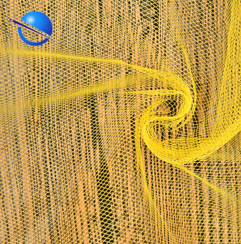 100% полиэстер 40D прозрачная легкая сетка дешевая американская Тюлевая сетчатая ткань ролл москитная сетка для свадебного платья Распродажа